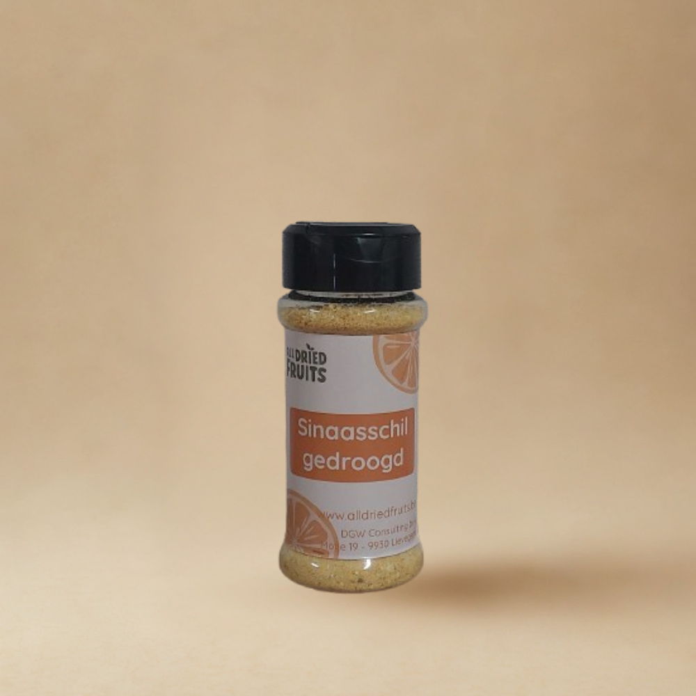 Gedroogde sinaasappelschil
