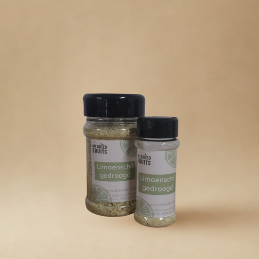 Gedroogde limoenschil